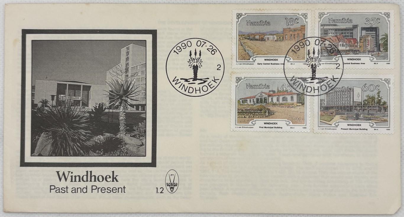 Windhoek Past and Present — front of cover